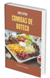 e-book Comidas de Airfryer Receitas CriativasBoteco, e-book de receitas, apostila de receitas