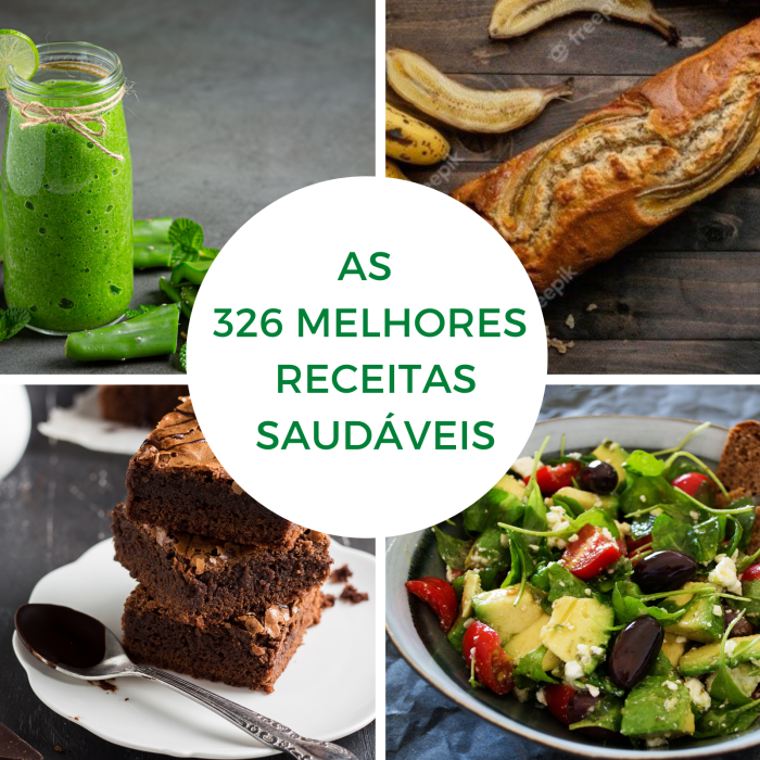 as 326 melhores receitas saudáveis